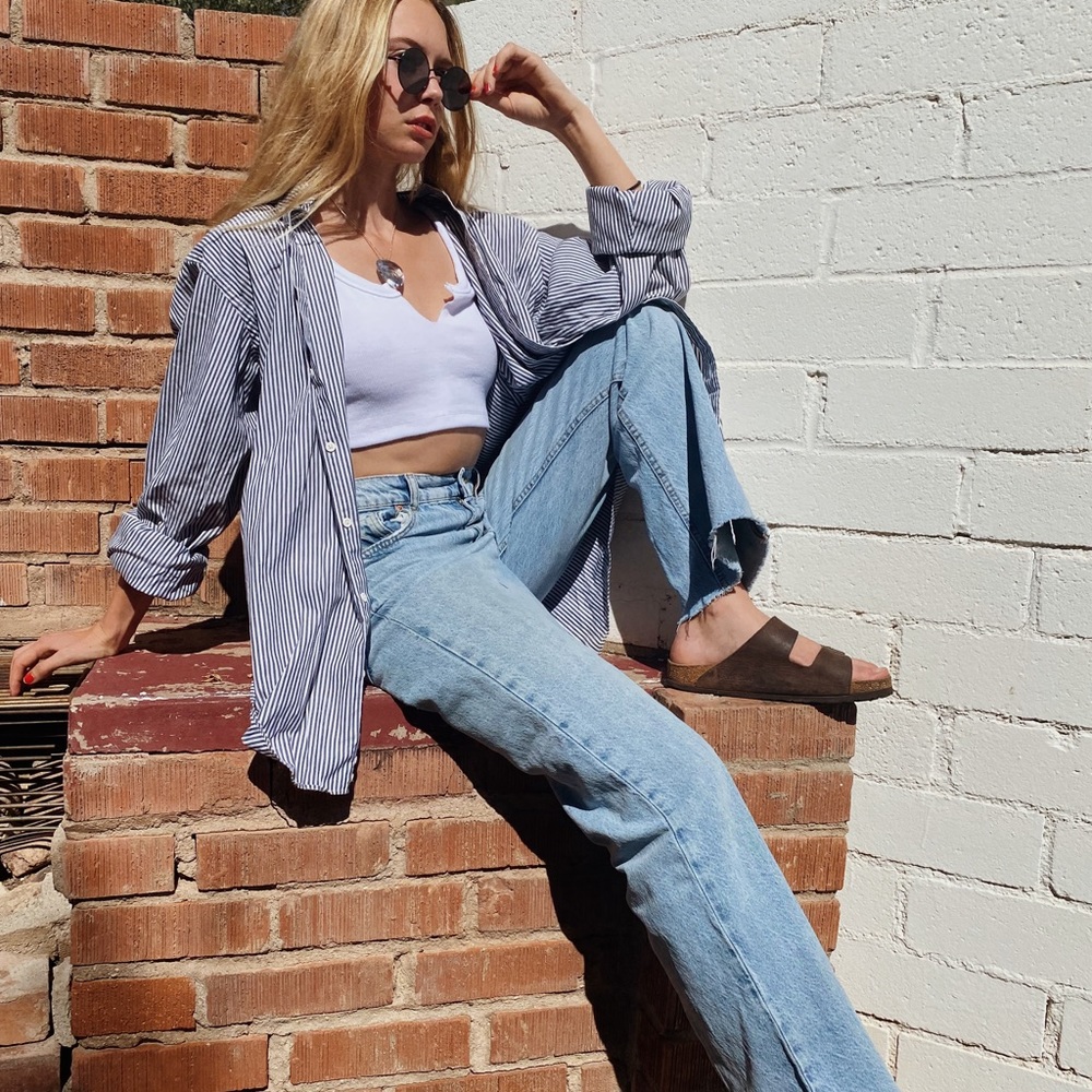 Long staple cotton button up. Kirkland signature.